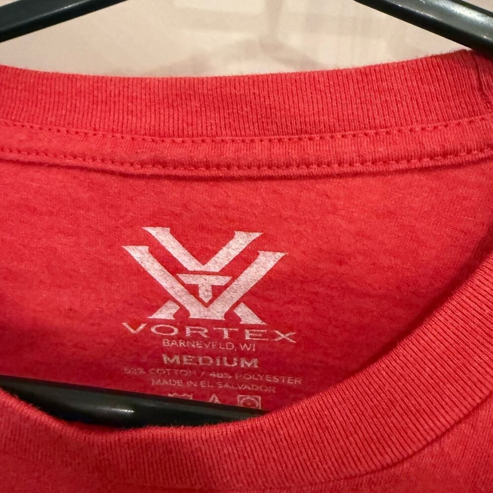 Vortex Red Graphic Shirt M - Picture 3 of 3